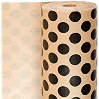 García de Pou 192.53 Papel Envoltorio Topos- Natural Kraft Verjurado- 60 G-M2- 0-7 x 100 m- Marrón